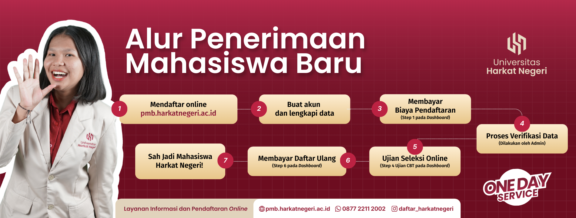 Slider PMB Universitas Harkat Negeri